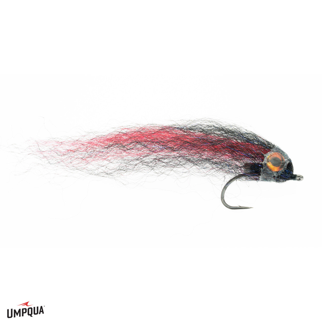 Umpqua Bad Attitude Baitfish #6/0 in Black/Red