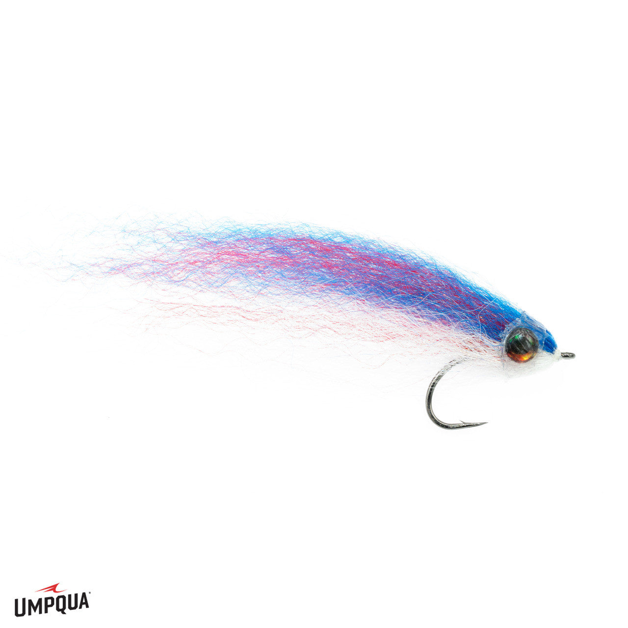 Umpqua Bad Attitude Baitfish #6/0 in Blue/Red/White