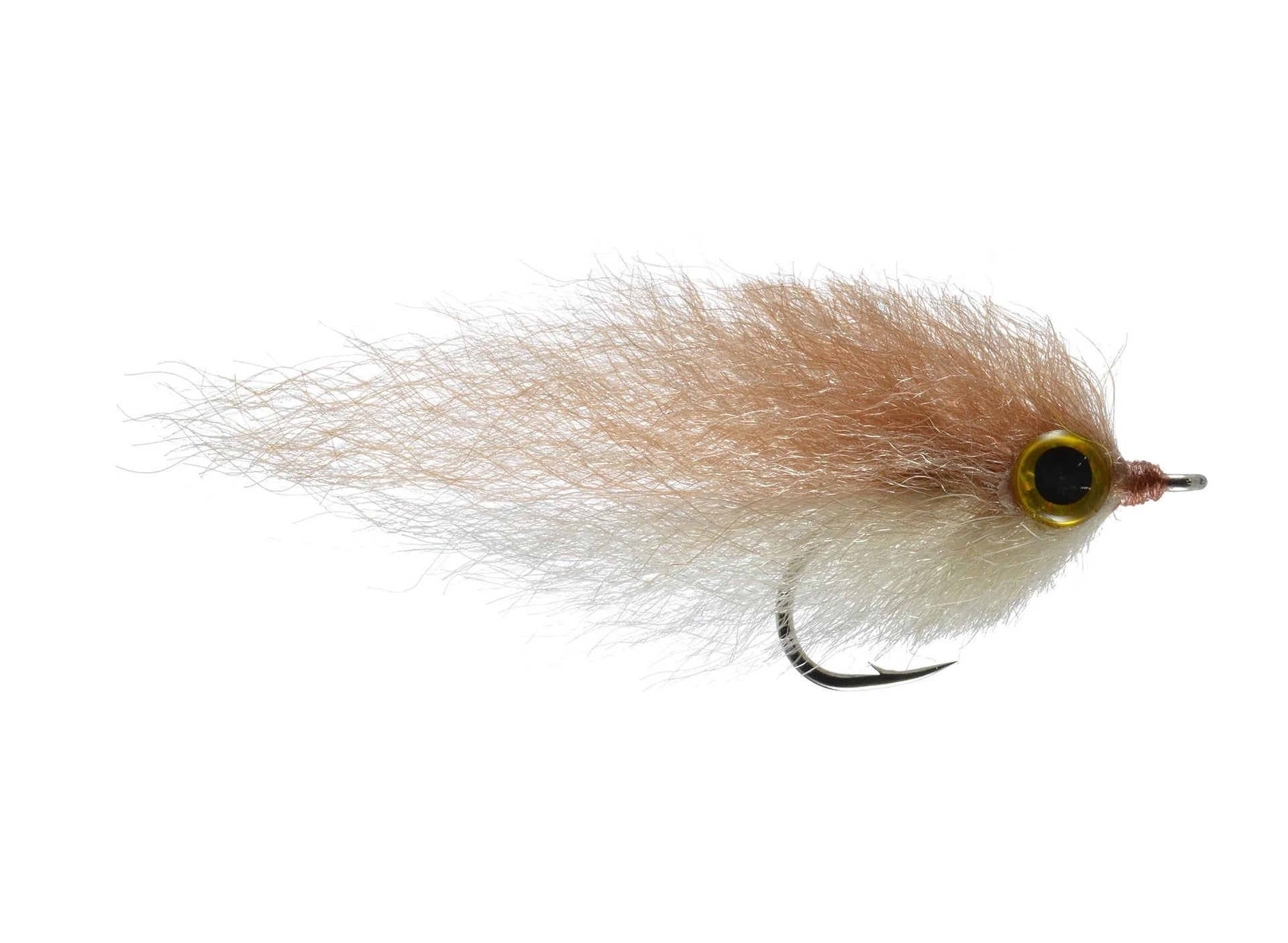 Bisharat's 4age Fish in Tan/White #4/0