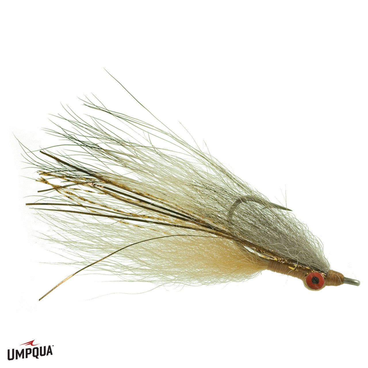 Umpqua Clouser Minnow #6 in "Foxee Red"