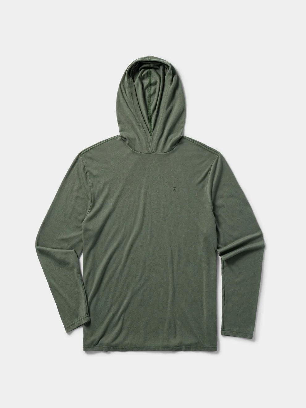 Duck Camp Men’s Essential drirelease Hoodie in Thyme Green