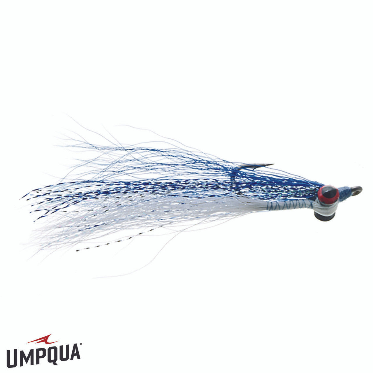 Umpqua Clouser Minnow #2 in Blue/White