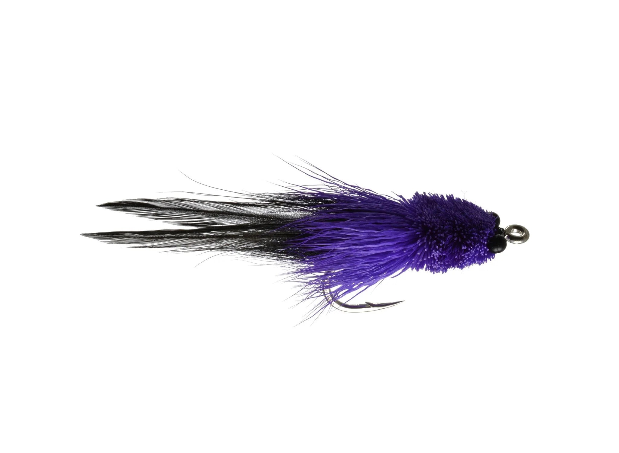 Colby's Sol Tarpon Fly #2/0 in Black Purple - NEW!