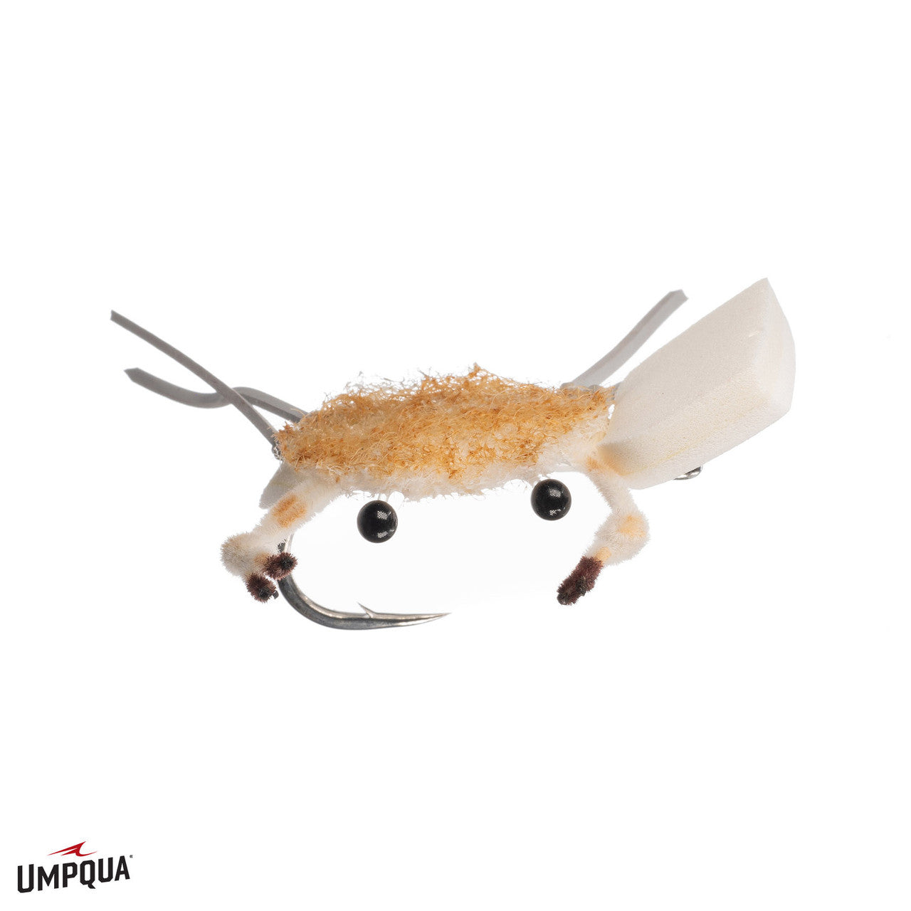 Umpqua Contraband Floating Crab #2 in White / Light Tan - New!