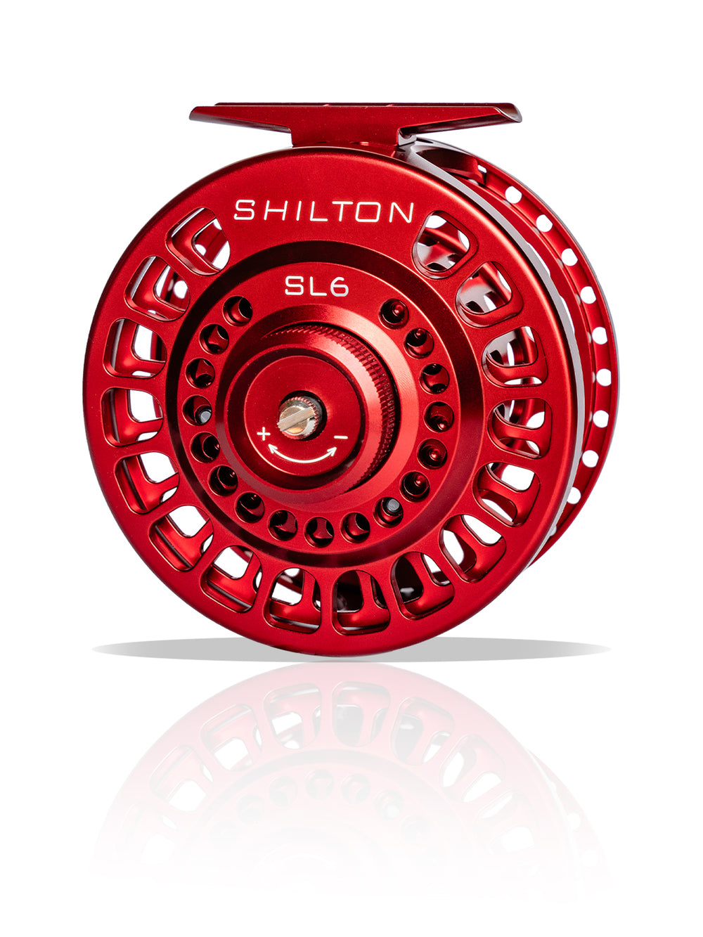 Shilton SL4 Reel (6-7wt) in Red