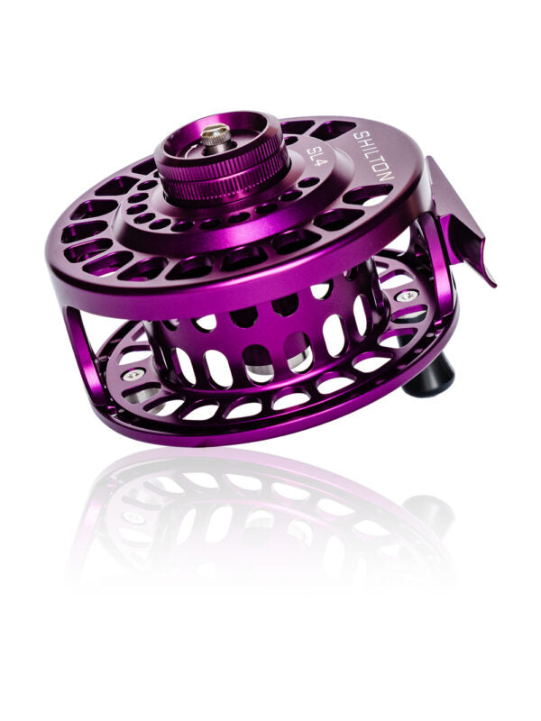 Shilton SL9 Reel in Purple (9-10wt) – Salt Fly Pro