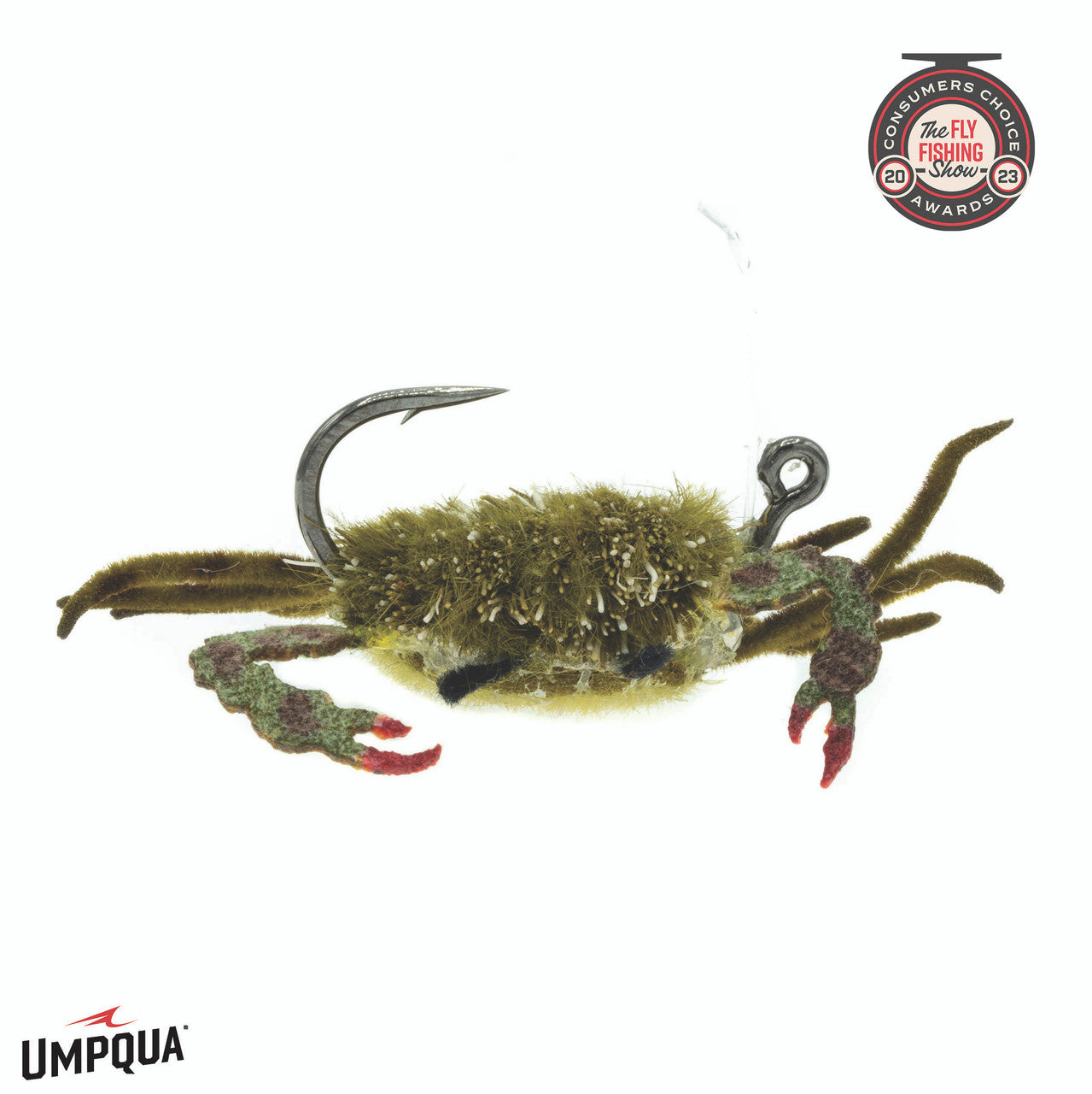 Umpqua Danger Muffin Crab #4 in Sandy Olive Green