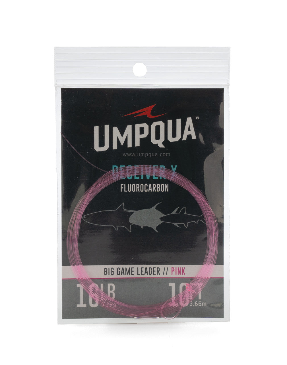 Umpqua Deceiver PINK Big Game Fluorocarbon Leaders - New!