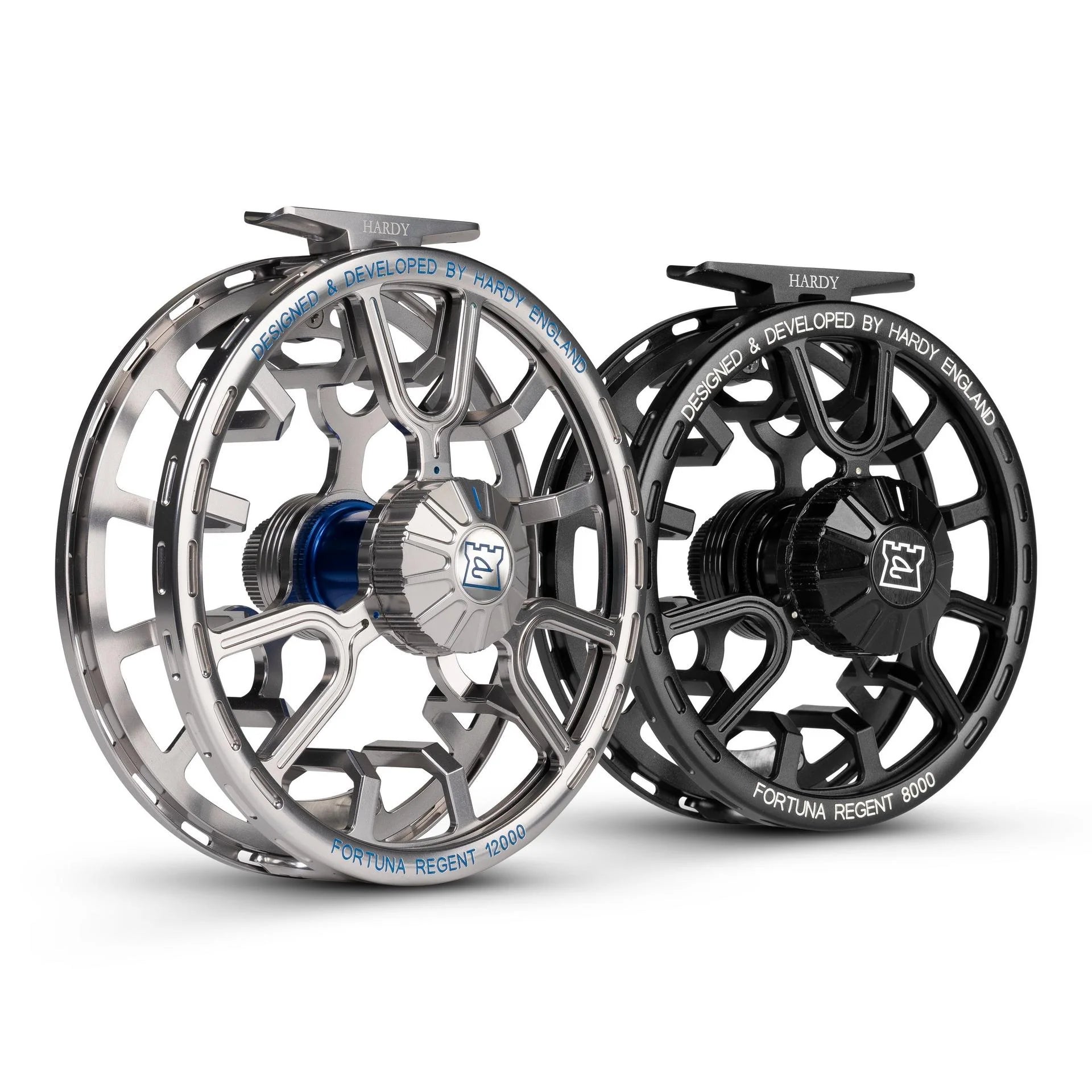 Hardy Fortuna Regent Saltwater Fly Reels in Black