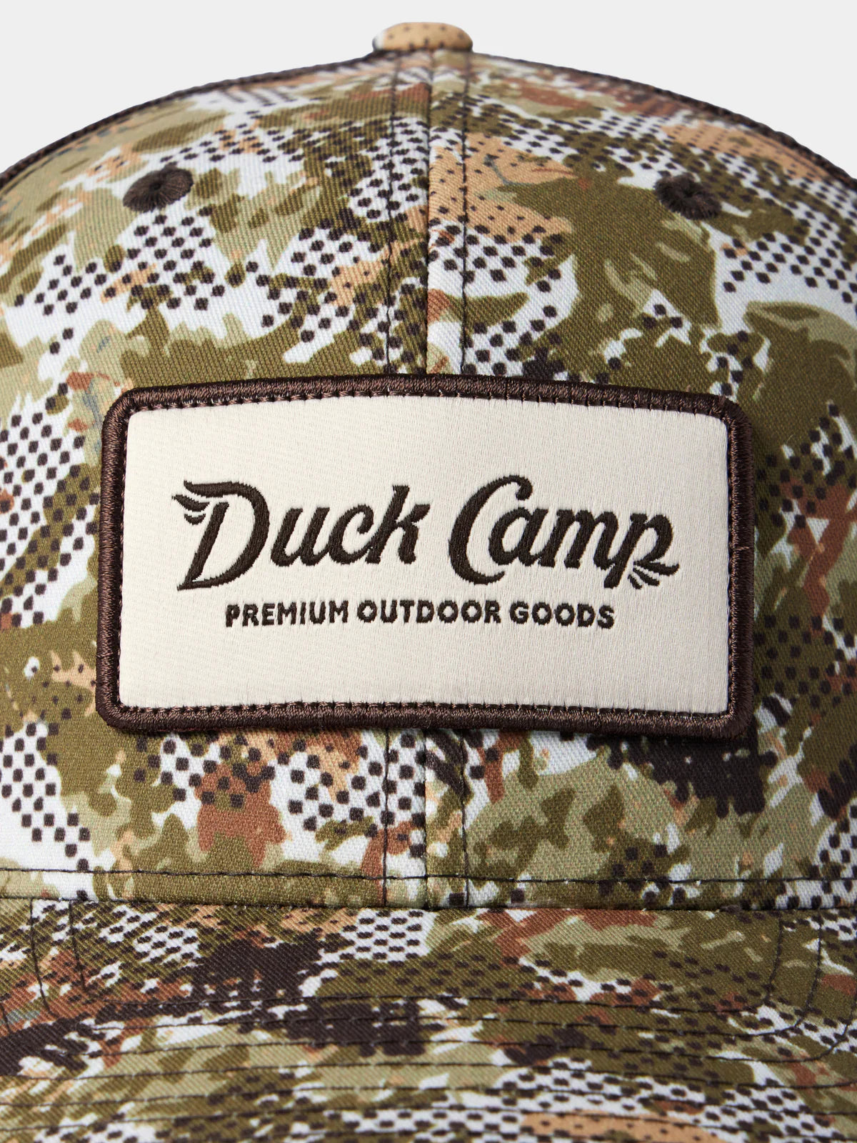 Duck Camp Trucker Hat in Midland Camo