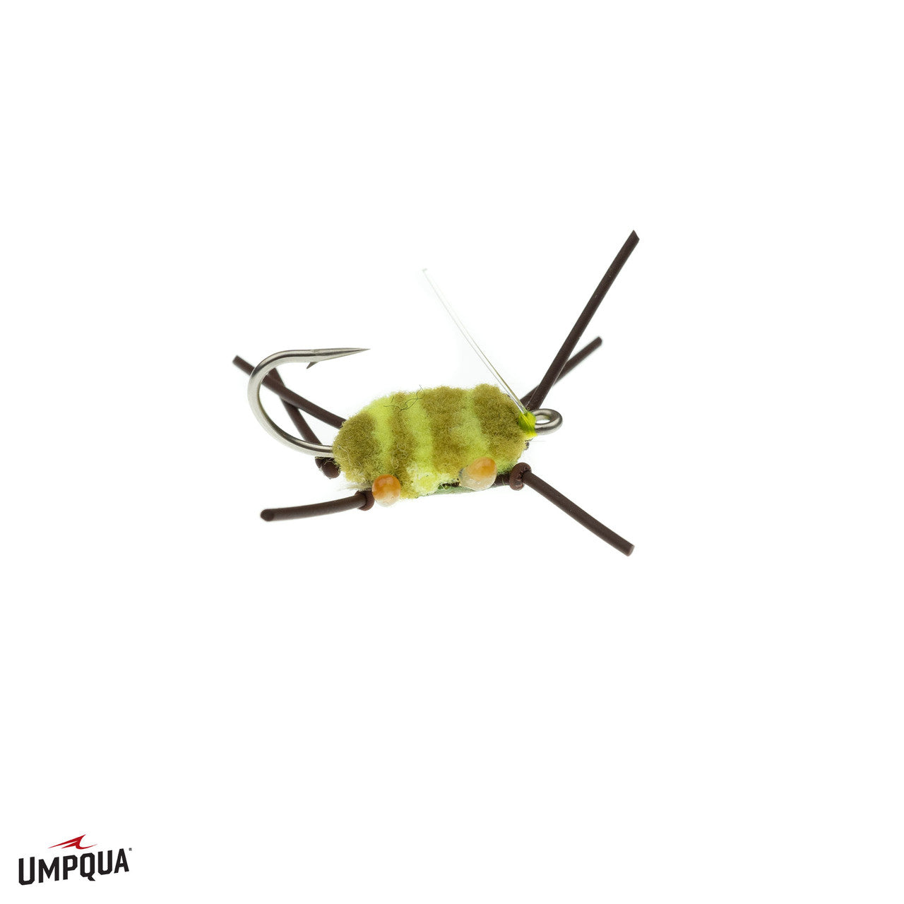 Umpqua Flats Crab #4 in Mottled Light Olive