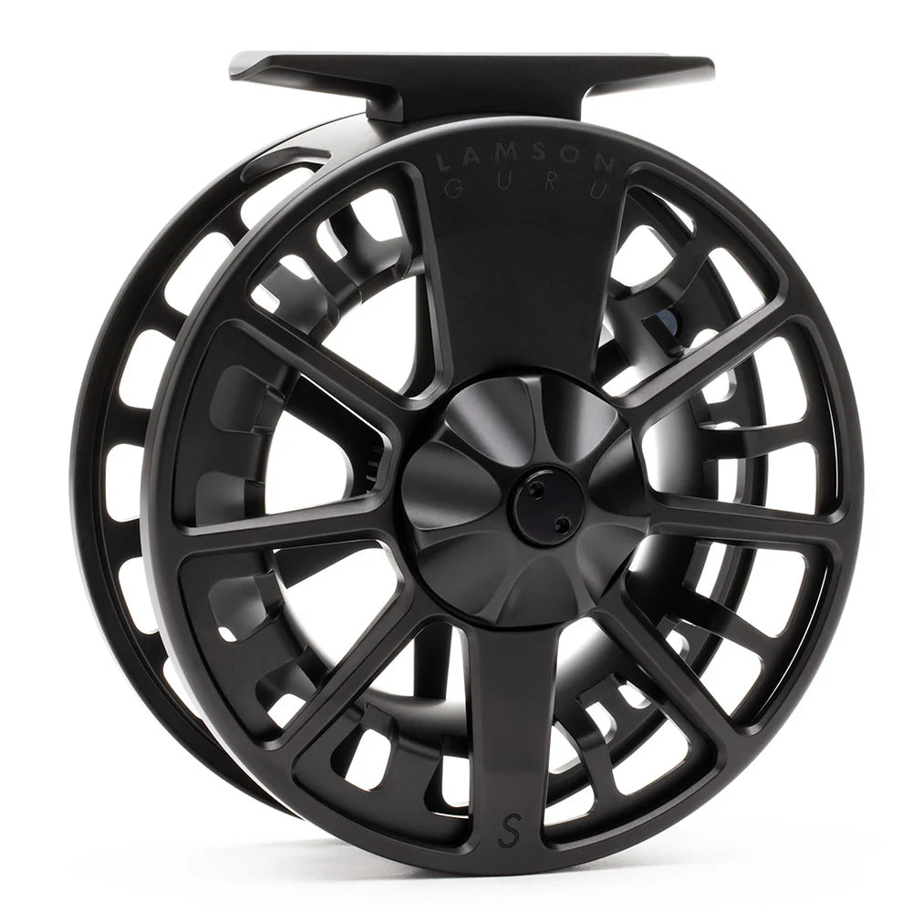 Lamson Guru S Fly Reels in Blackout