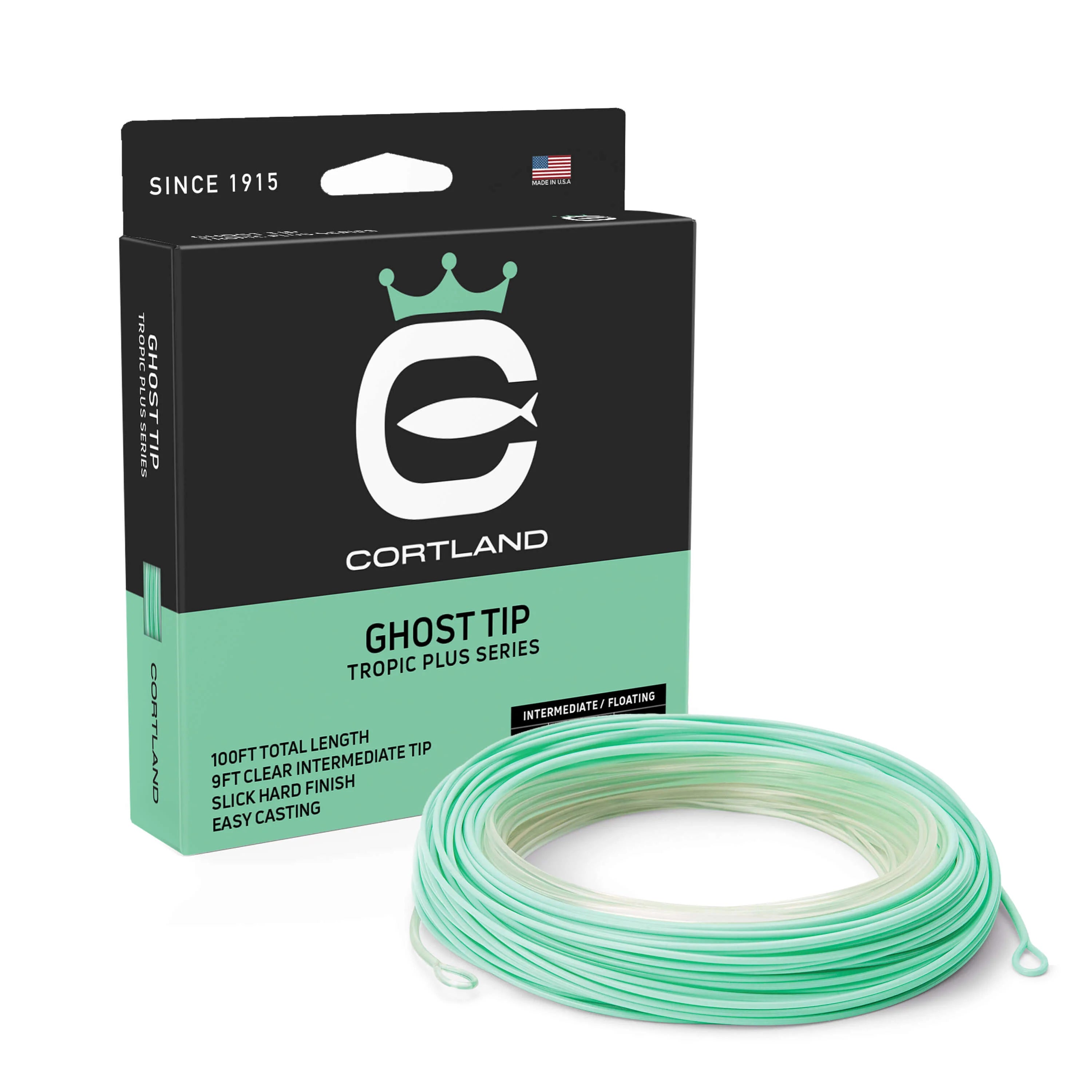 Cortland Ghost Tip Fly Line - Tropic Plus Series