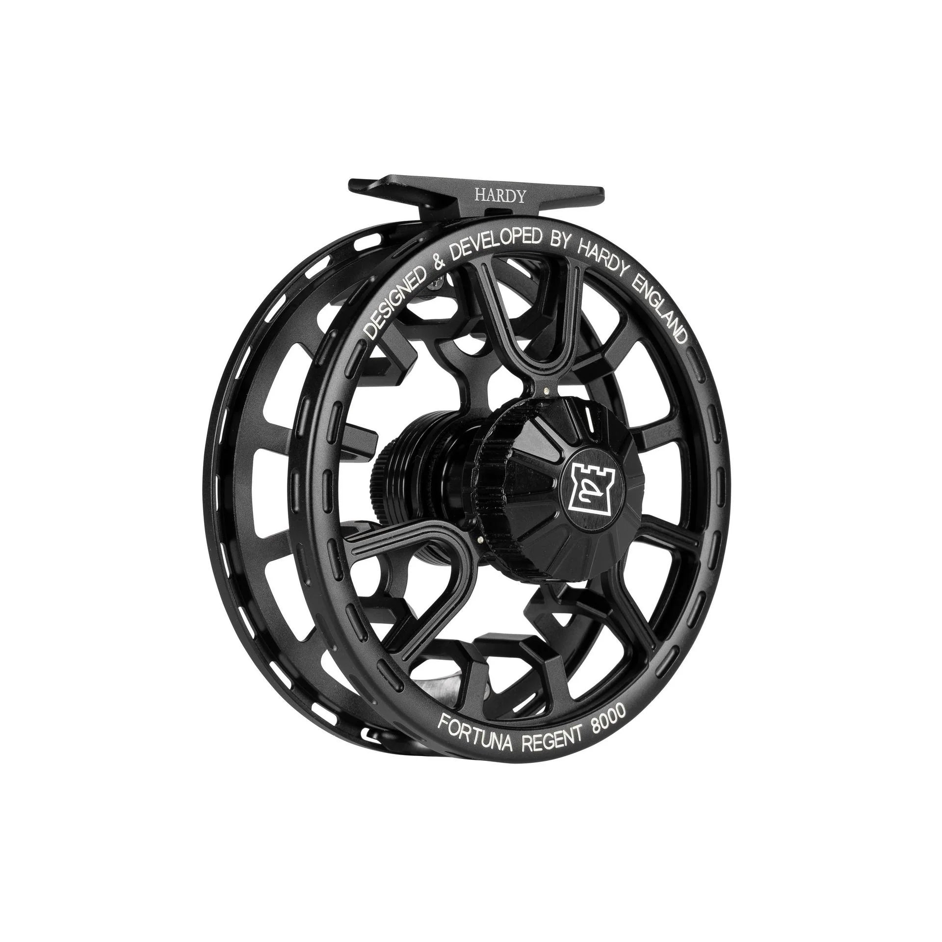 Hardy Fortuna Regent Saltwater Fly Reels in Black
