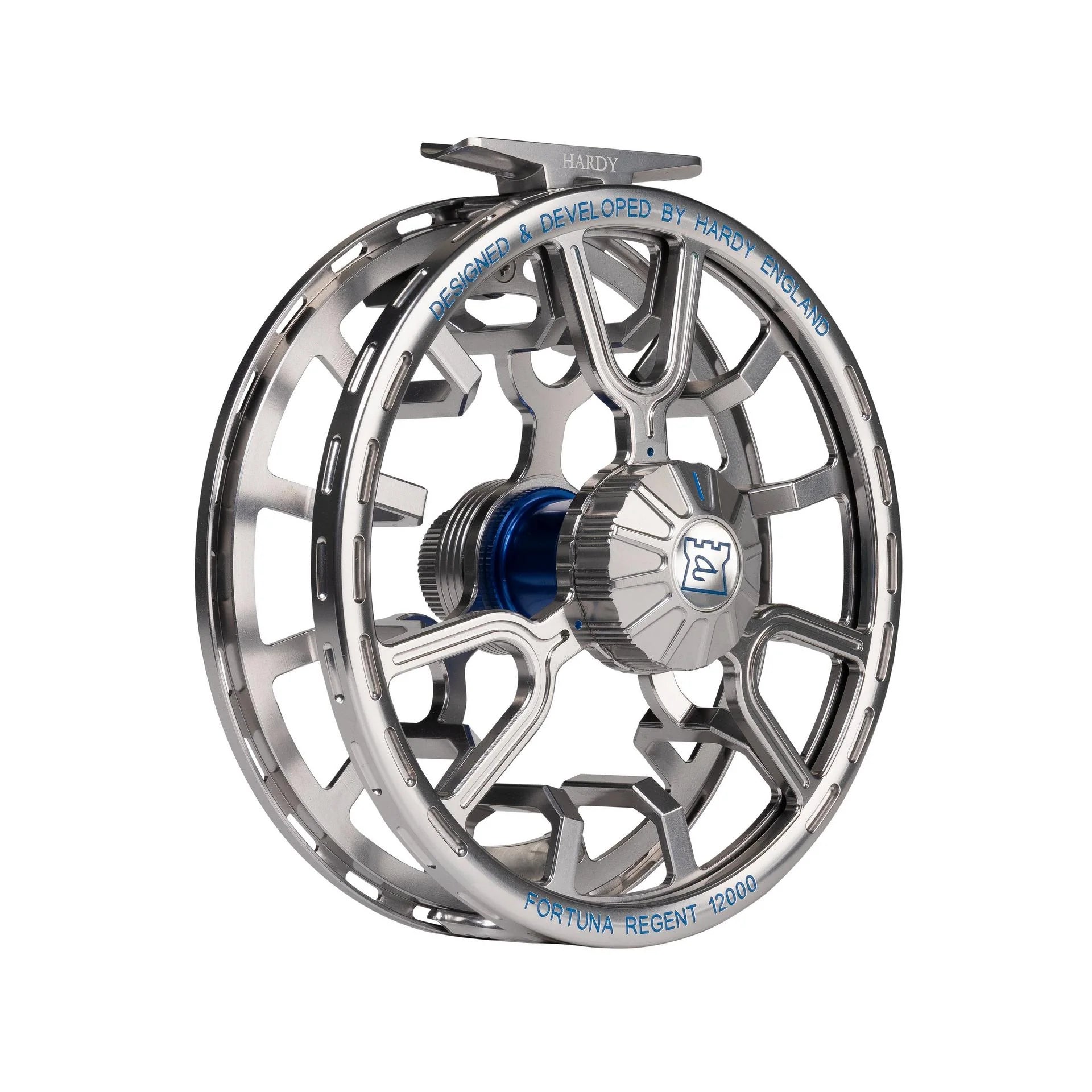 Hardy Fortuna Regent Saltwater Fly Reels in Grey Silver