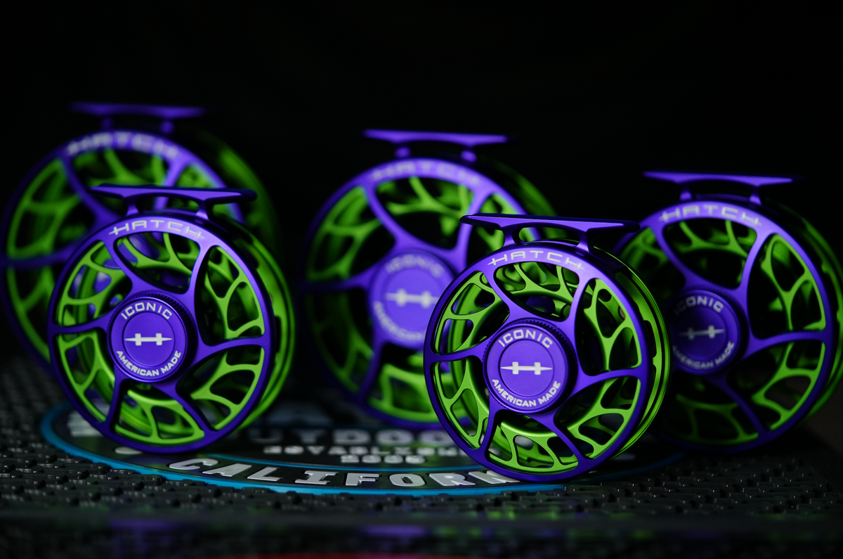 Hatch Iconic 7 Plus JOKESTER Special Limited Edition Fly Reels – Salt ...