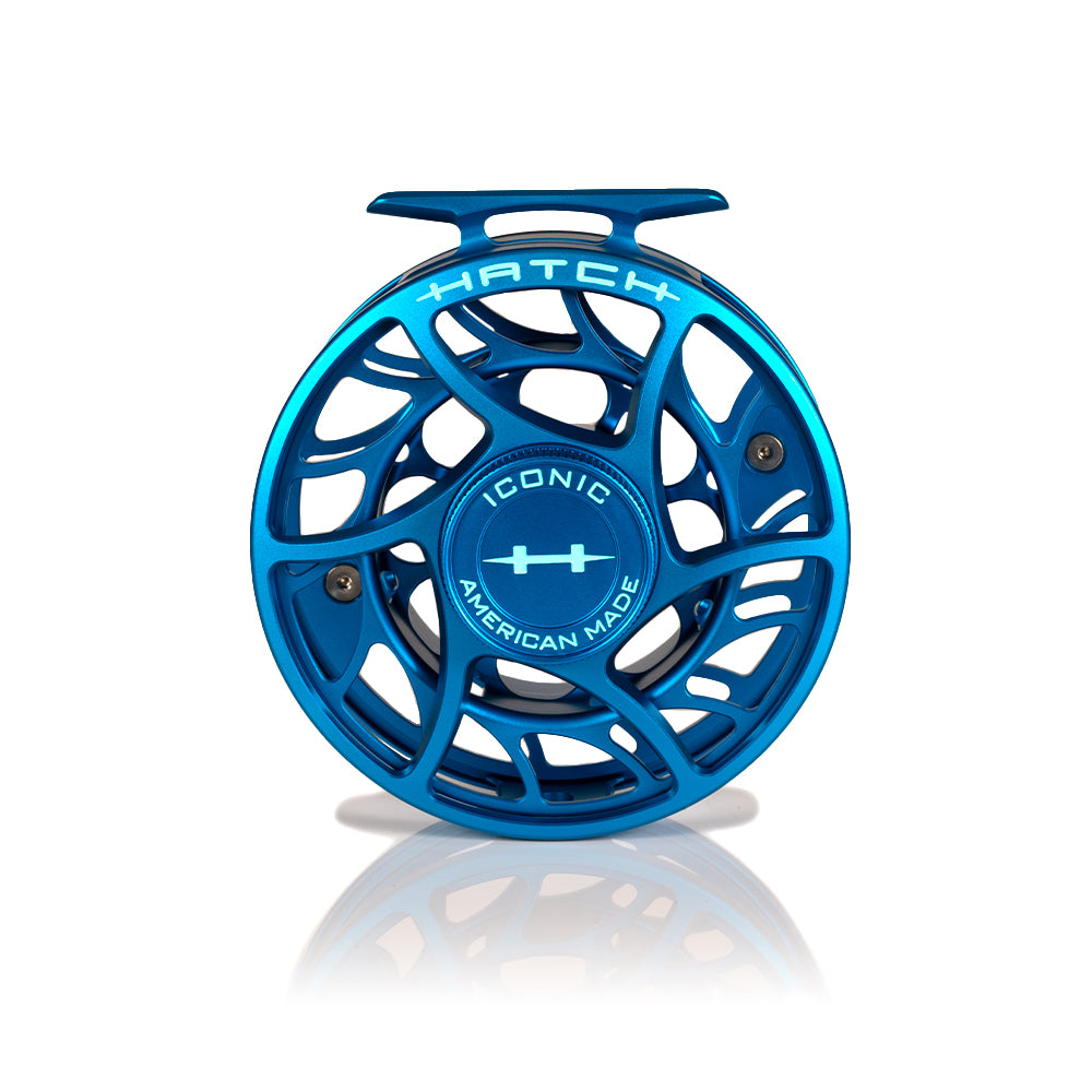 Hatch Iconic 7 Plus "Kaiju Blue" Special Limited Edition Fly Reels - New!