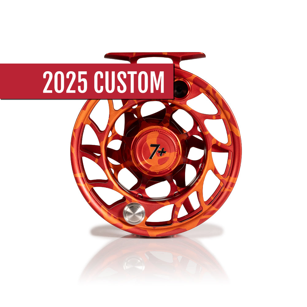 Hatch Iconic 7+ Plus Magma Orange Reels - Special Limited Edition