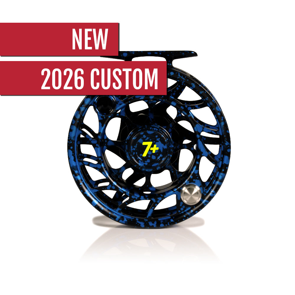 リール Hatch Iconic 7 Plus Gray/Black Mid Hatch Outdoors | Iconic Fly Reel, 7 Plus – Hatch Outdoors, INC
