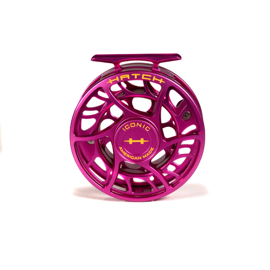 Hatch Iconic 5 Plus Pink "Endless Summer" Special Limited Edition Fly Reel