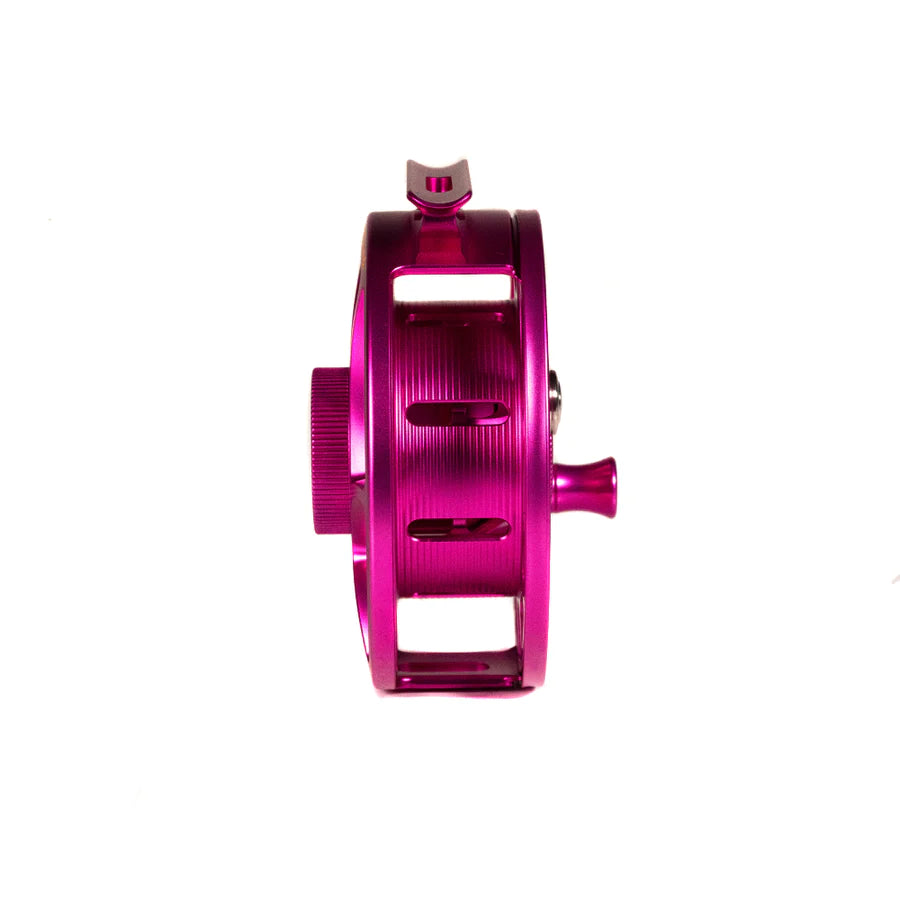 best pink fishing reel Hatch Iconic 7 Plus Pink "Endless Summer" Special Limited Edition Fly – Salt Fly Pro