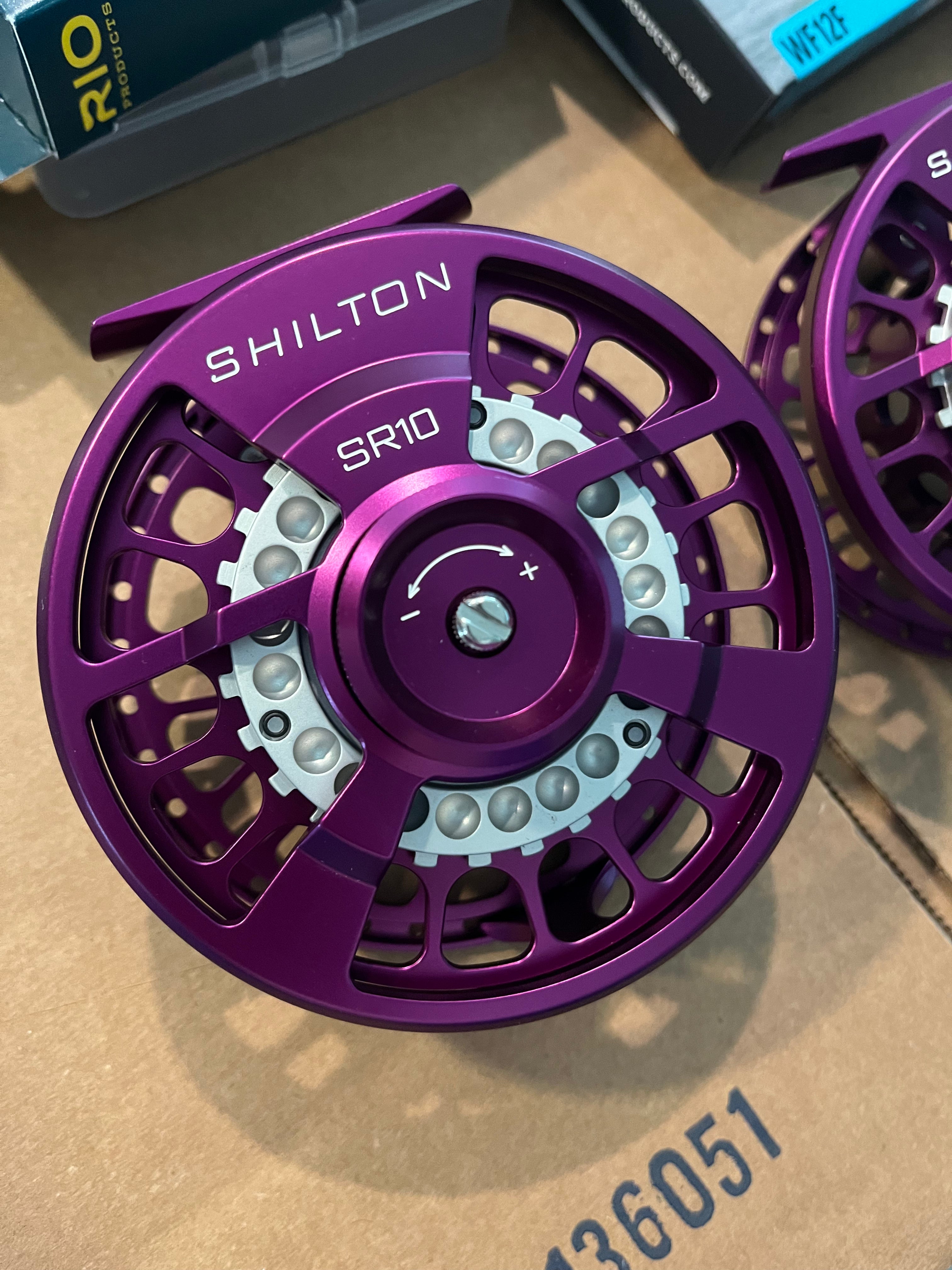 royal purple in shimano reels Shilton SR9 Purple Reels (8-9wt)
