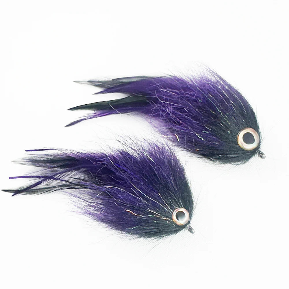 Big Game Brushy Black/Purple #6/0 - NEW!