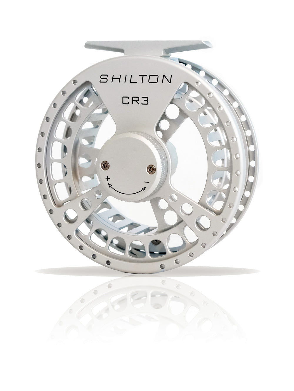 Shilton CR3 Reel (5-6wt) in Titanium Silver