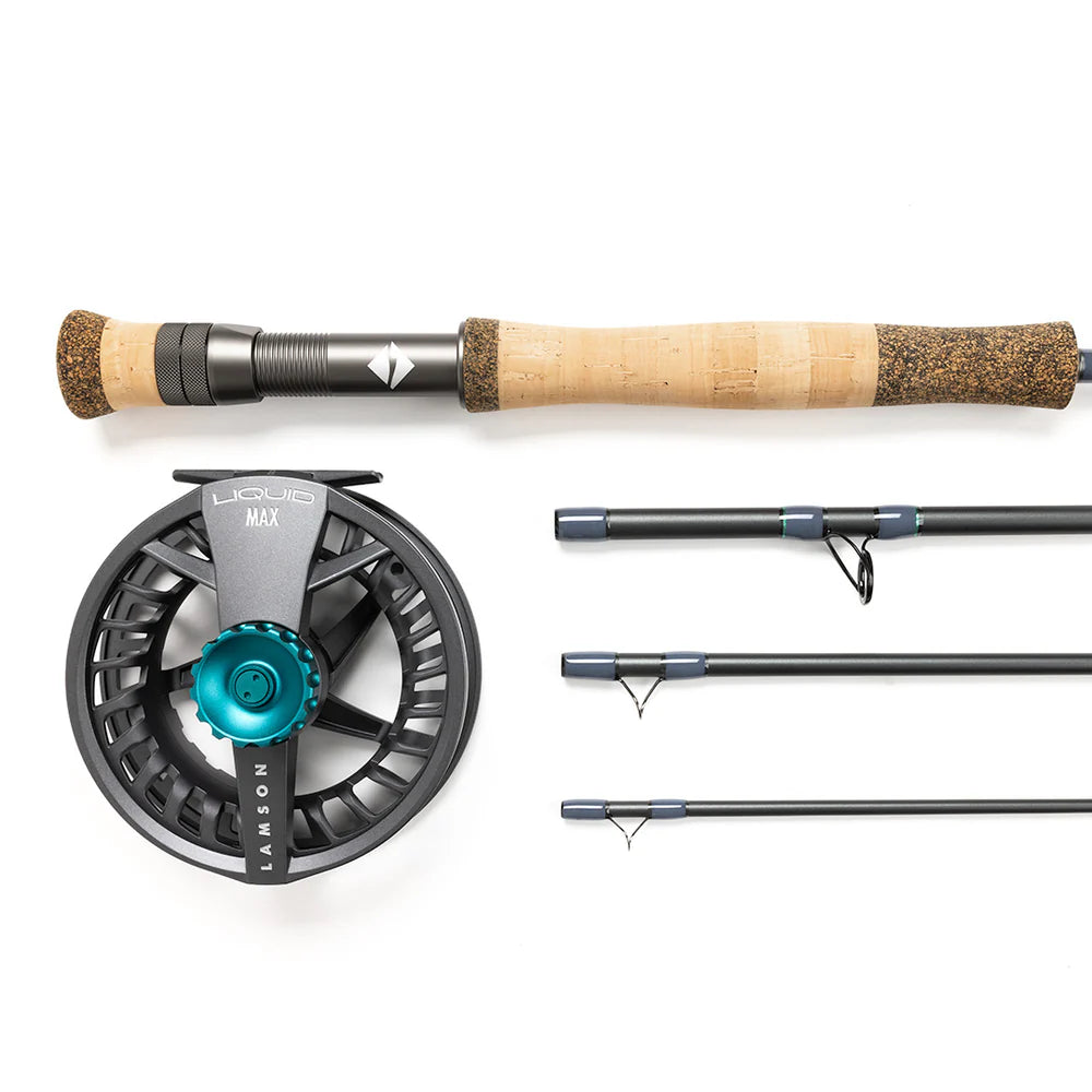 Lamson Liquid Max Fly Rod & Reel Outfit Combo - Unlined