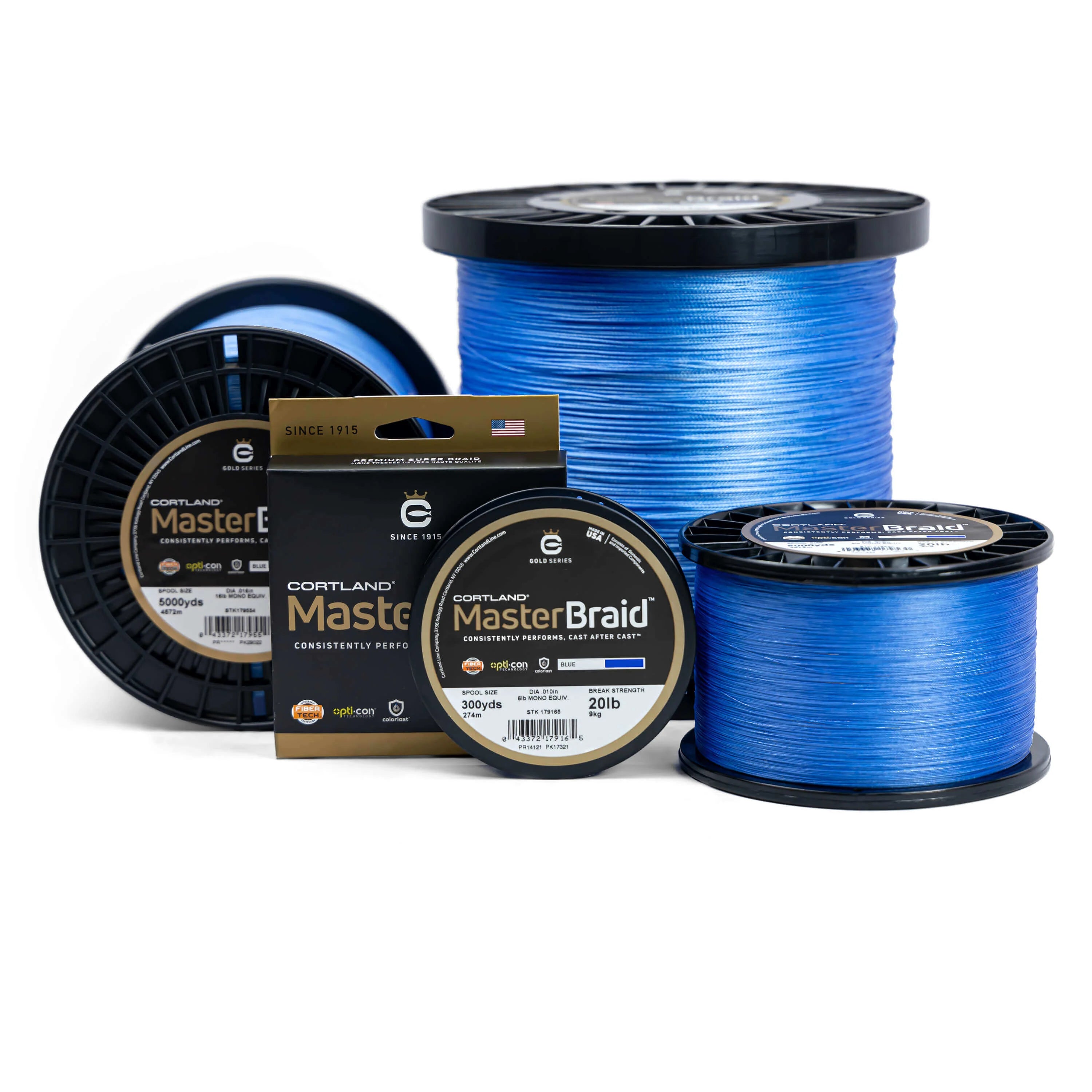 Cortland Master Braid in Blue