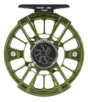 Nautilus X Series Fly Reels in Glades Green – Salt Fly Pro