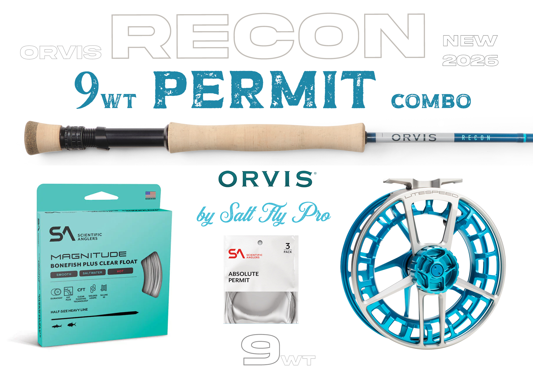 best rod and reel for float fishing Orvis Recon 9wt PERMIT Combo Fly Rod Outfit – Salt Fly Pro