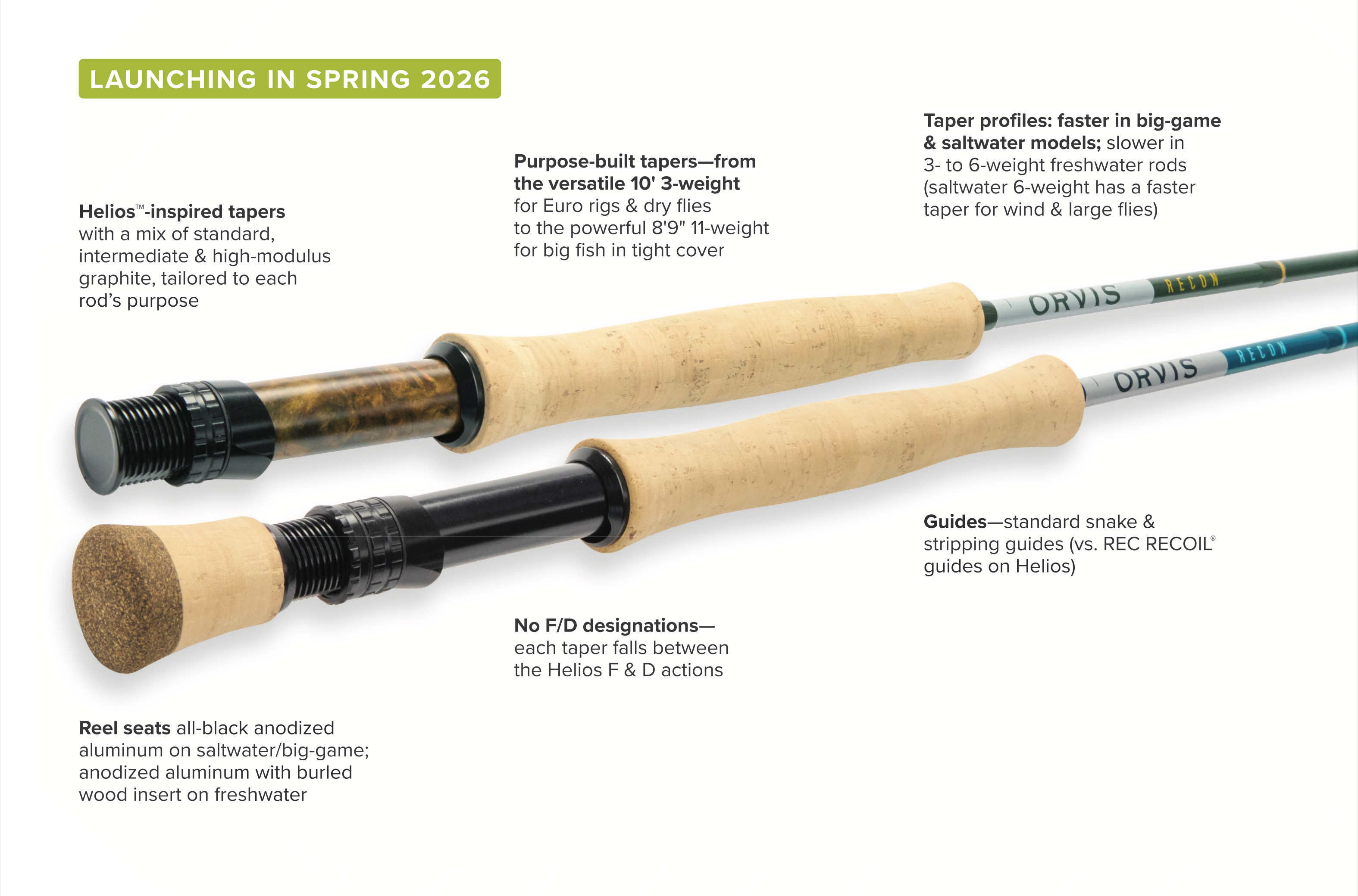 Orvis Recon 10wt PERMIT & TARPON Combo Fly Rod Outfit Orvis Recon 10wt PERMIT & TARPON Combo Fly Rod Outfit
