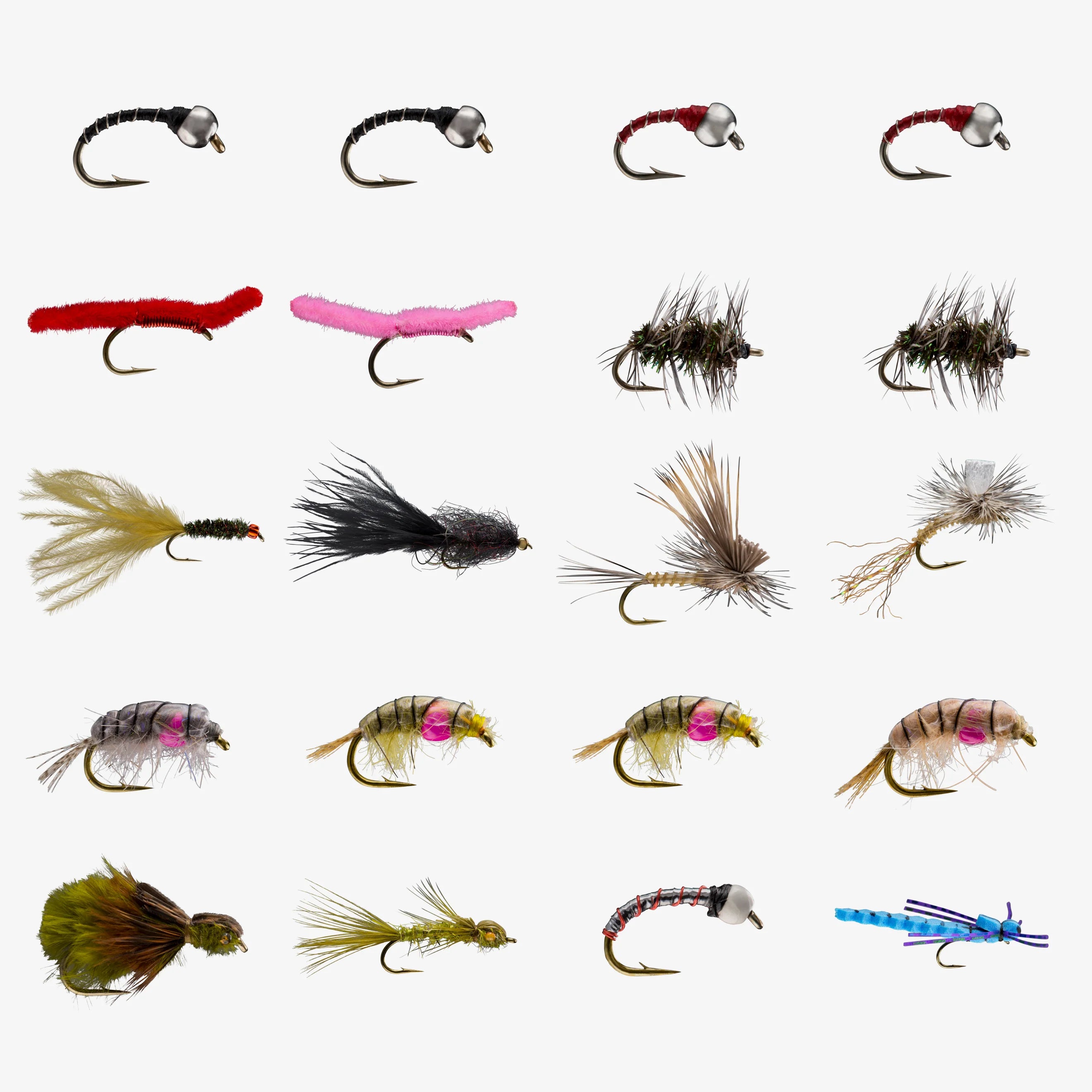 Trout Flies Variety Assortment (Pack of 12)