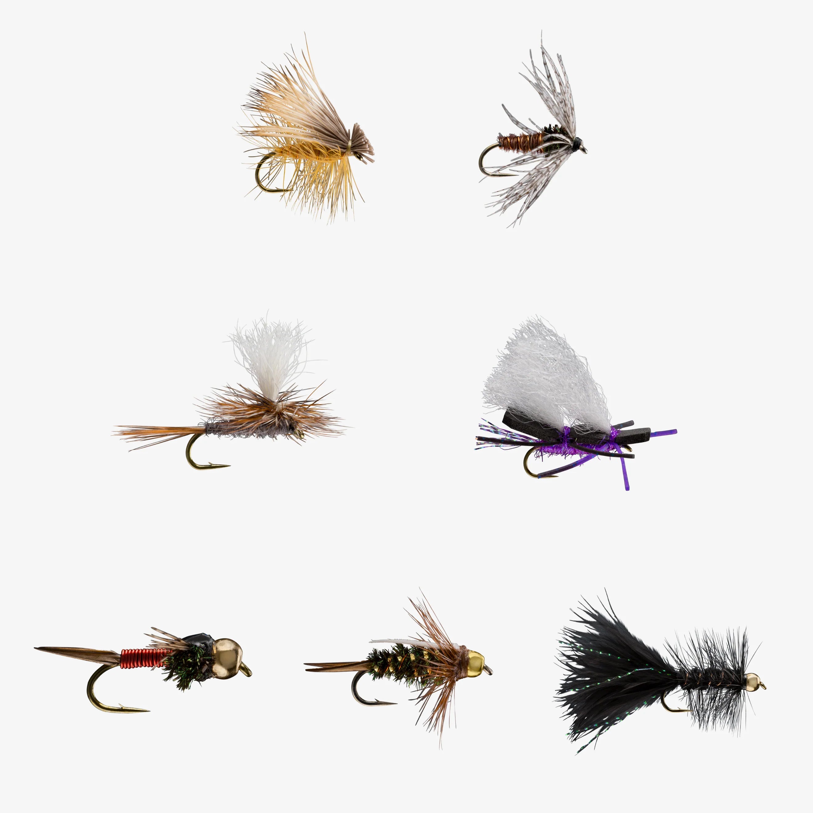 Trout Flies Variety Assortment (Pack of 12)