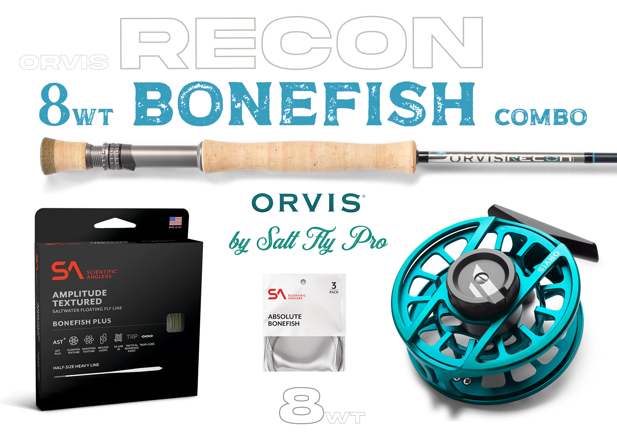 Orvis Recon 8wt BONEFISH Combo Fly Rod Outfit – Salt Fly Pro Orvis Recon 8wt BONEFISH Combo Fly Rod Outfit – Salt Fly Pro