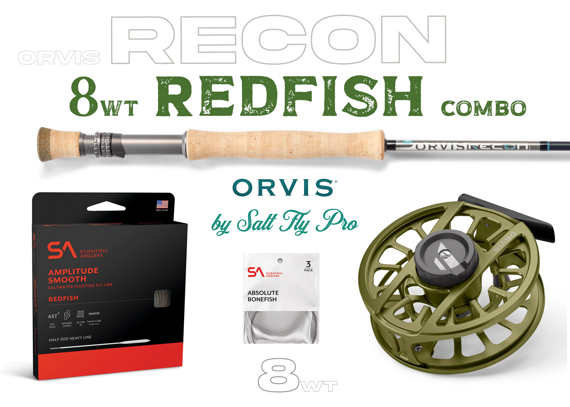 Orvis Recon Orvis Rod Sale Orvis Recon 8wt REDFISH Combo Fly Rod