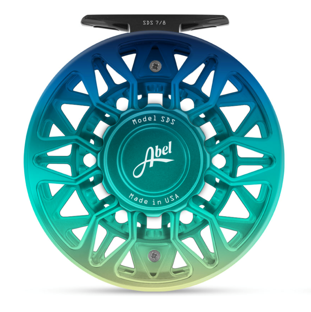 Abel SDS Flats Fade Fly Reel In Stock