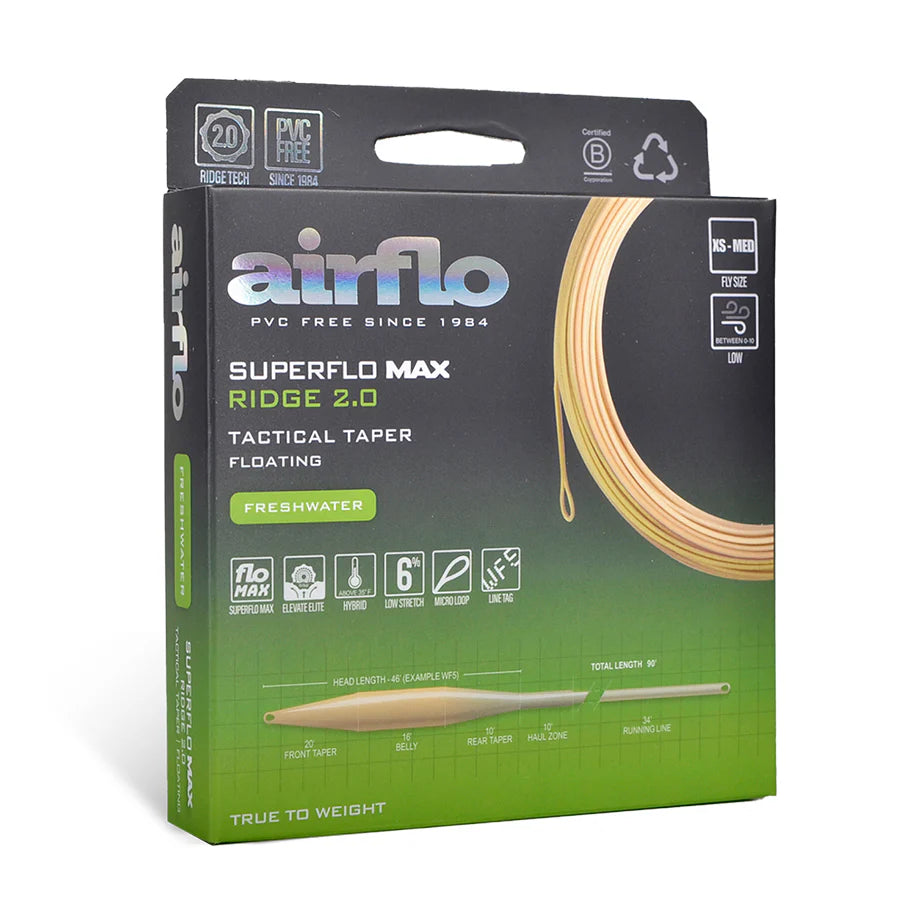 Airflo Superflo Max Tactical Taper Fly Line - Ridge 2.0