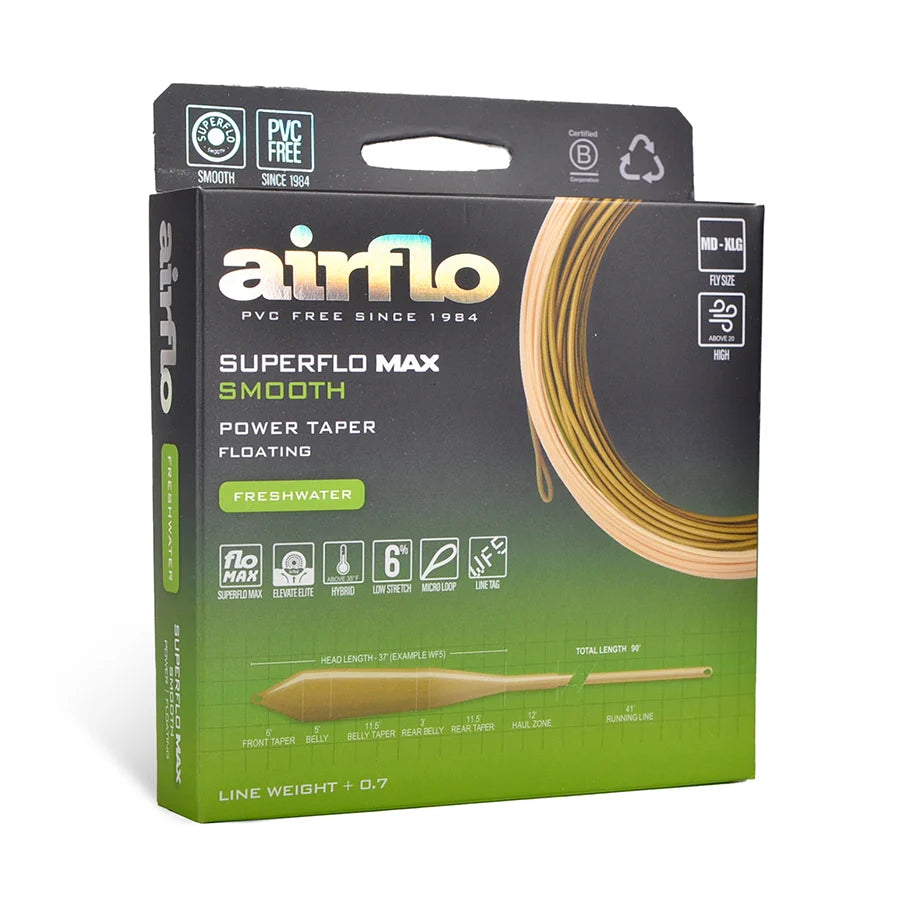 Airflo Superflo Max Smooth Power Taper Fly Line