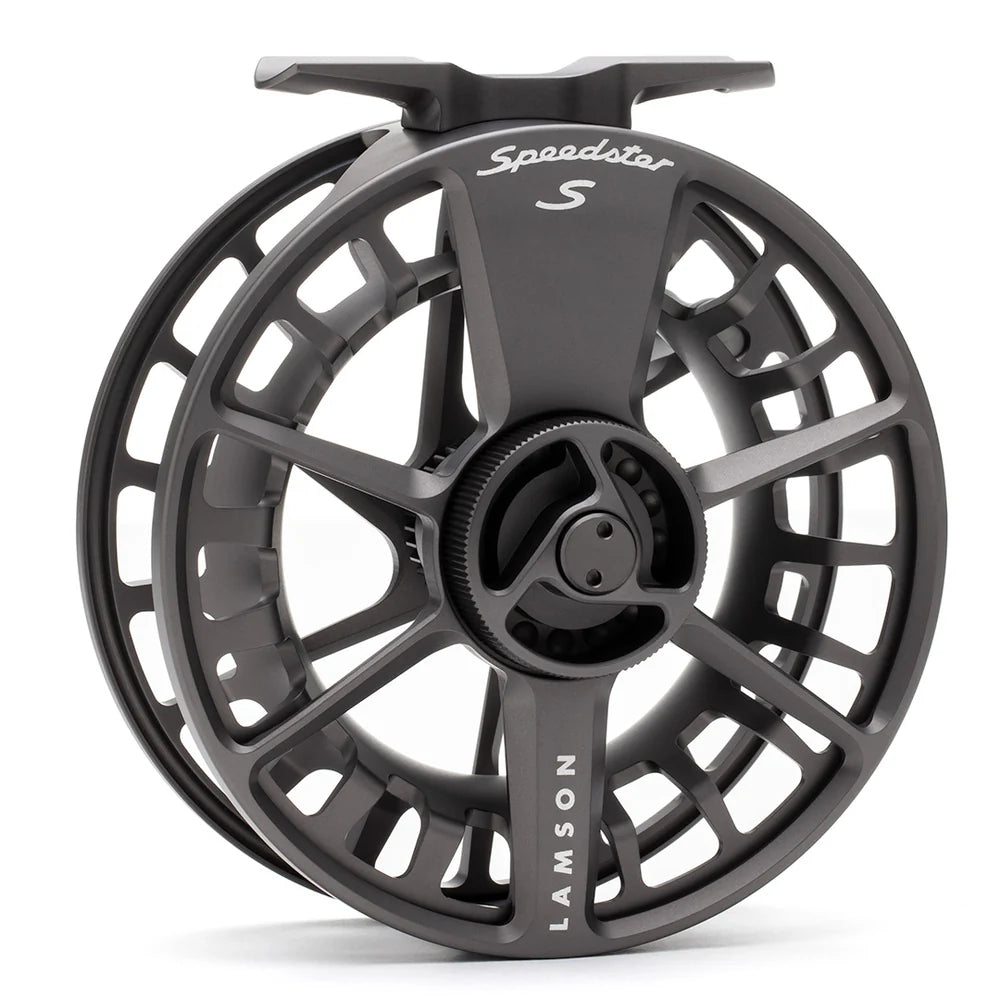 Lamson Speedster S Fly Reel Battleship / 9+