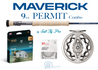 Sage MAVERICK 9wt PERMIT Fly Rod Combo