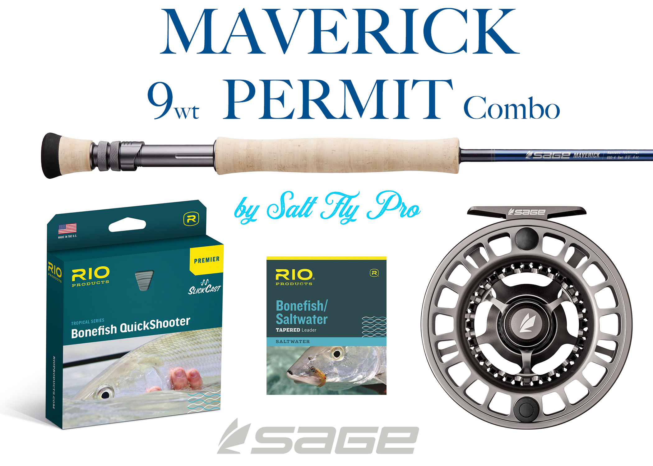 SAGE Fly Rod & Reel Combos