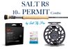 Sage SALT R8 10wt PERMIT Fly Rod Combo - New!