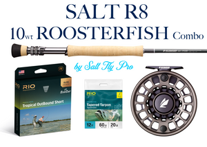 Sage SALT R8 10wt ROOSTERFISH Fly Rod Combo Outfit