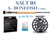 Sage SALT R8 8wt BONEFISH Fly Rod Combo - New!