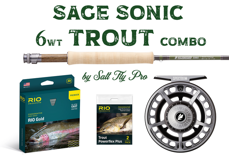 Sage Sonic 6wt Trout Fly Rod Combo Outfit 690 691