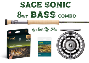 Sage Bass Fly Rod Combo Outfit 8wt