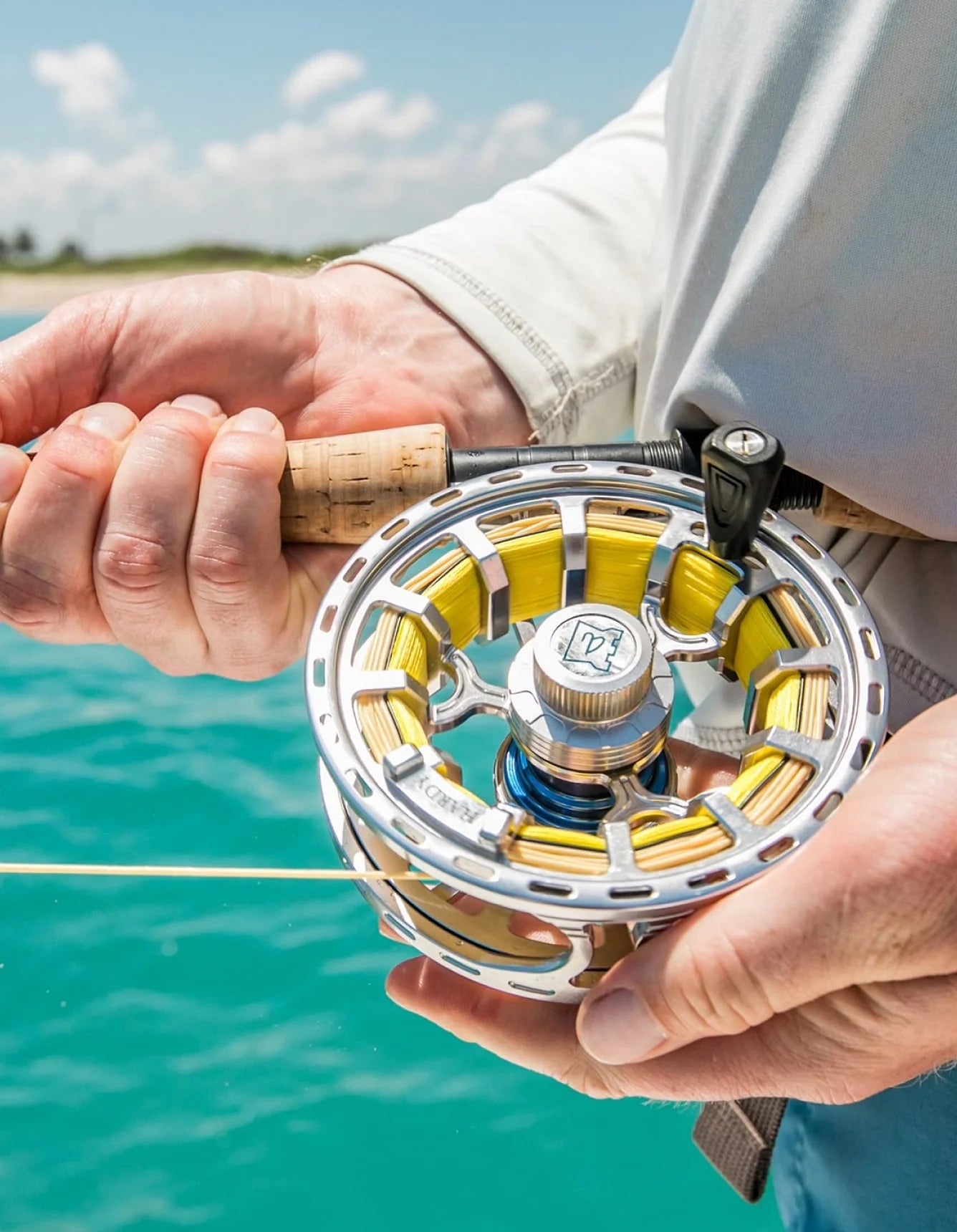 Hardy Fortuna Regent Saltwater Fly Reels in Grey Silver