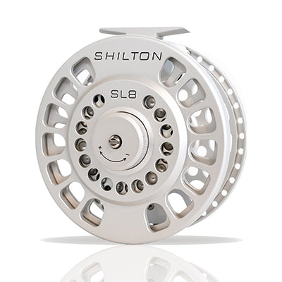 Shilton SL8 reel titanium silver